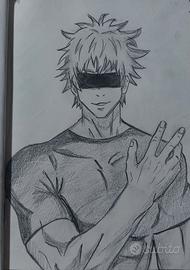 Disegno handmade Satoru Gojo