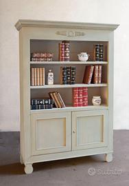 LIBRERIA SCAFFALE VERDE SALVIA