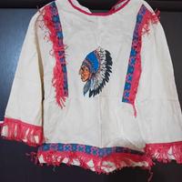 Costume carnevale 2 indiani bimbi