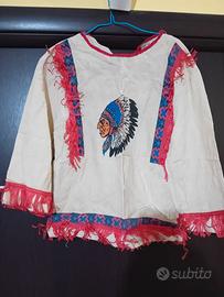 Costume carnevale 2 indiani bimbi