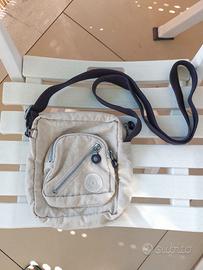 Borsetta Kipling beige con tracolla