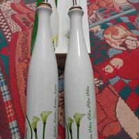 bottiglie olio e aceto