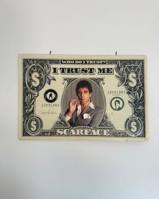 Poster Scarface con cornice