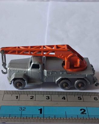 LESNEY 30 MATCH BOX CRANE TRUCK MAGIRUS-DEUTZ