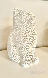 Gatto scheletrato altezza 36 cm