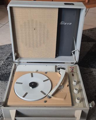 Giradischi Vintage Portatile Anni '60