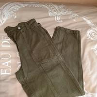 Pantalone verde scuro 