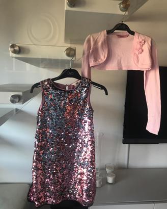 Abito bambina tg 6-7 anni