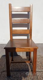 Sedie di legno