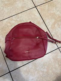 Zaino / Borsa Liu Jo Rosso in ecopelle come nuovo