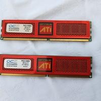 Memoria RAM ddr2 2x1gb Ocz