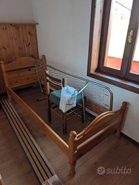 letti e reti singoli montagna