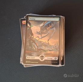 Lotto terre base Foil "Magic the Gathering" - MTG