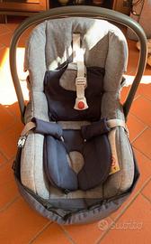 Ovetto, navicella e culla portatile con base