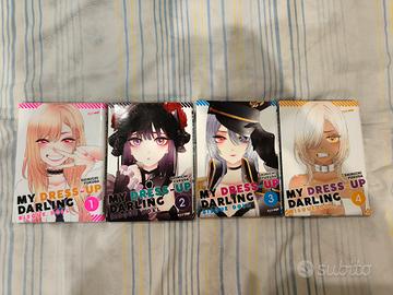 Lotto Manga My Dress-Up Darling  vol. 1-4 (J-POP) 
