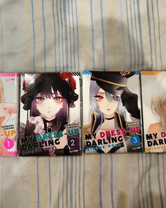 Lotto Manga My Dress-Up Darling  vol. 1-4 (J-POP) 