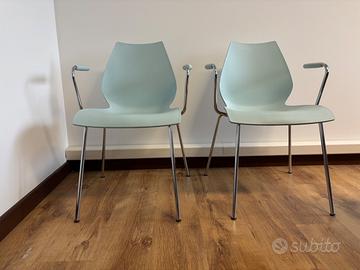 N.2 sedie Maui Kartell