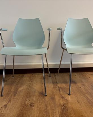 N.2 sedie Maui Kartell