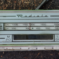 Autoradio vintage 1964 Radiola RA7143T auto epoca