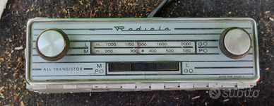 Autoradio vintage 1964 Radiola RA7143T auto epoca