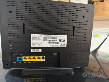 Router fibra zte wind3