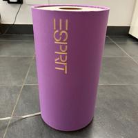 Lampada di design ESPRIT lilla in tessuto