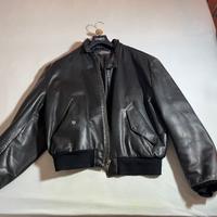 Giacca di pelle da uomo a chiudo