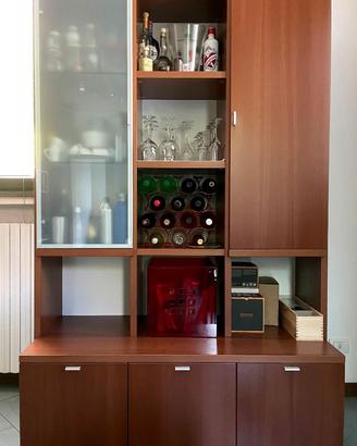 Madia mobile soggiorno legno, azienda PIANCA