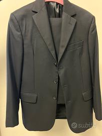 Vestito completo nero uomo tg 48