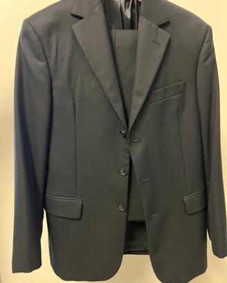 Vestito completo nero uomo tg 48