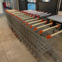 Lotto 25 Carrelli Spesa Professionali