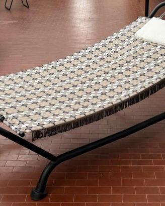 Amaca lettino da giardino