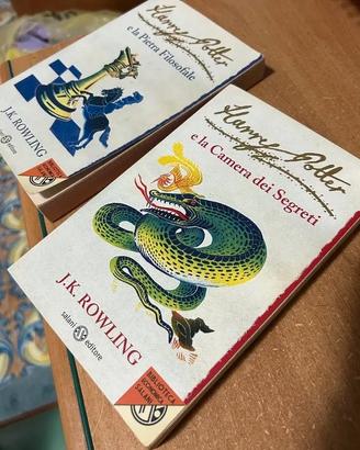 Prima stampa Harry Potter 2 volumi Edizione Bes