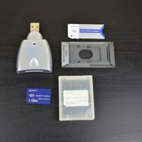 Sony lettore + adattatore MS + 2 schede MagicGate