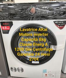Lavatrice AKai 8kg 