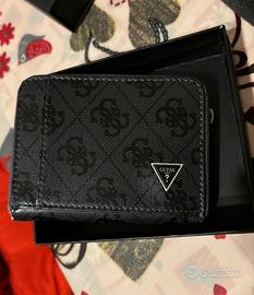 Portafoglio guess uomo compatto