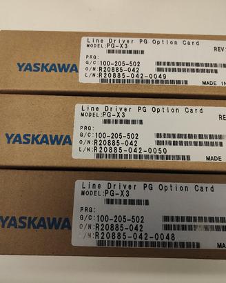 Schede feedback PG-X3 YASKAWA OMRON (3pezzi)