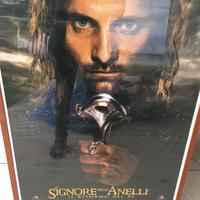 5 poster incorniciati il signore degli anelli lotr