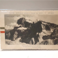 cartolina postale vette d'italia veneto