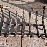 Portalegna in ferro pesante brucia legna da camino