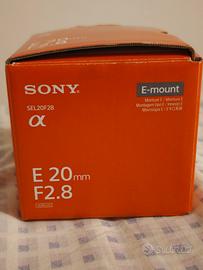 Obiettivo Sony SEL-20F28 – E-Mount
