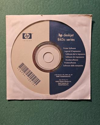 CD originale driver scanner HP deskjet 845c