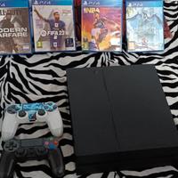 PS4 1 TB con 2 joystick e 4 giochi