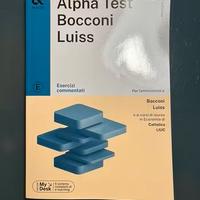 ALPHA TEST BOCCONI E LUISS: esercizi commentati