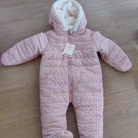 tuta neve neonato 12 mesi