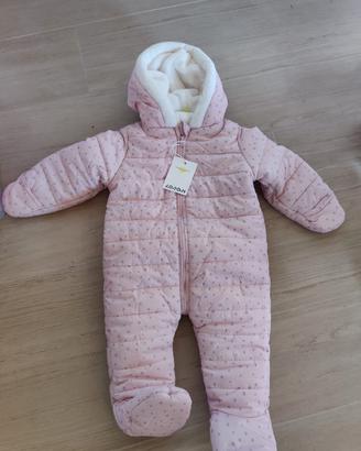 tuta neve neonato 12 mesi