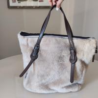 Borsa Jaggy effetto pelliccia