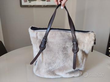 Borsa Jaggy effetto pelliccia