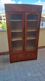 vetrina liberty ciliegio massello 