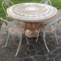 tavolo da giardino siciliano 